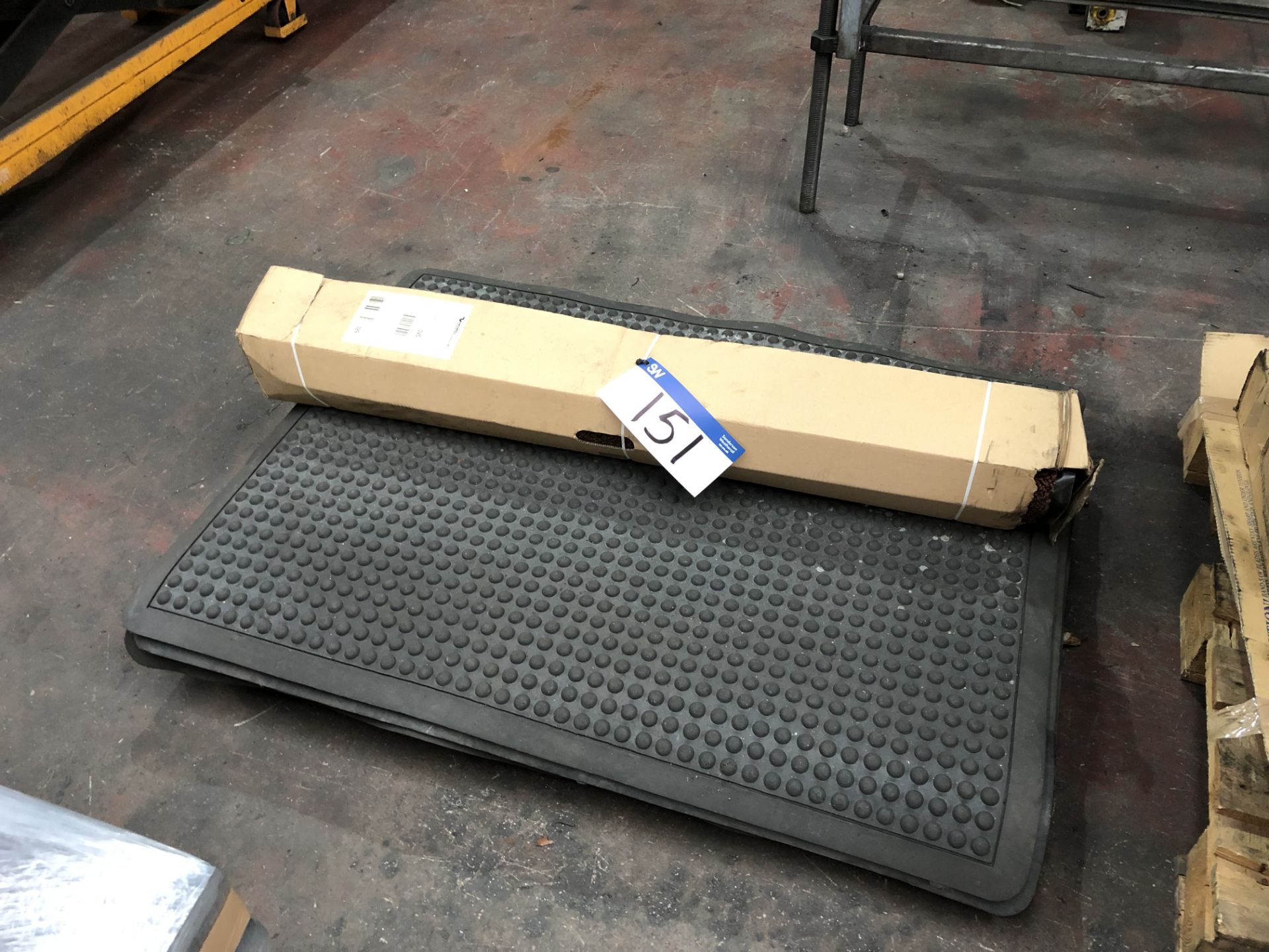 3 Rubber Machinists Floor Mats and Viking Floor Mat