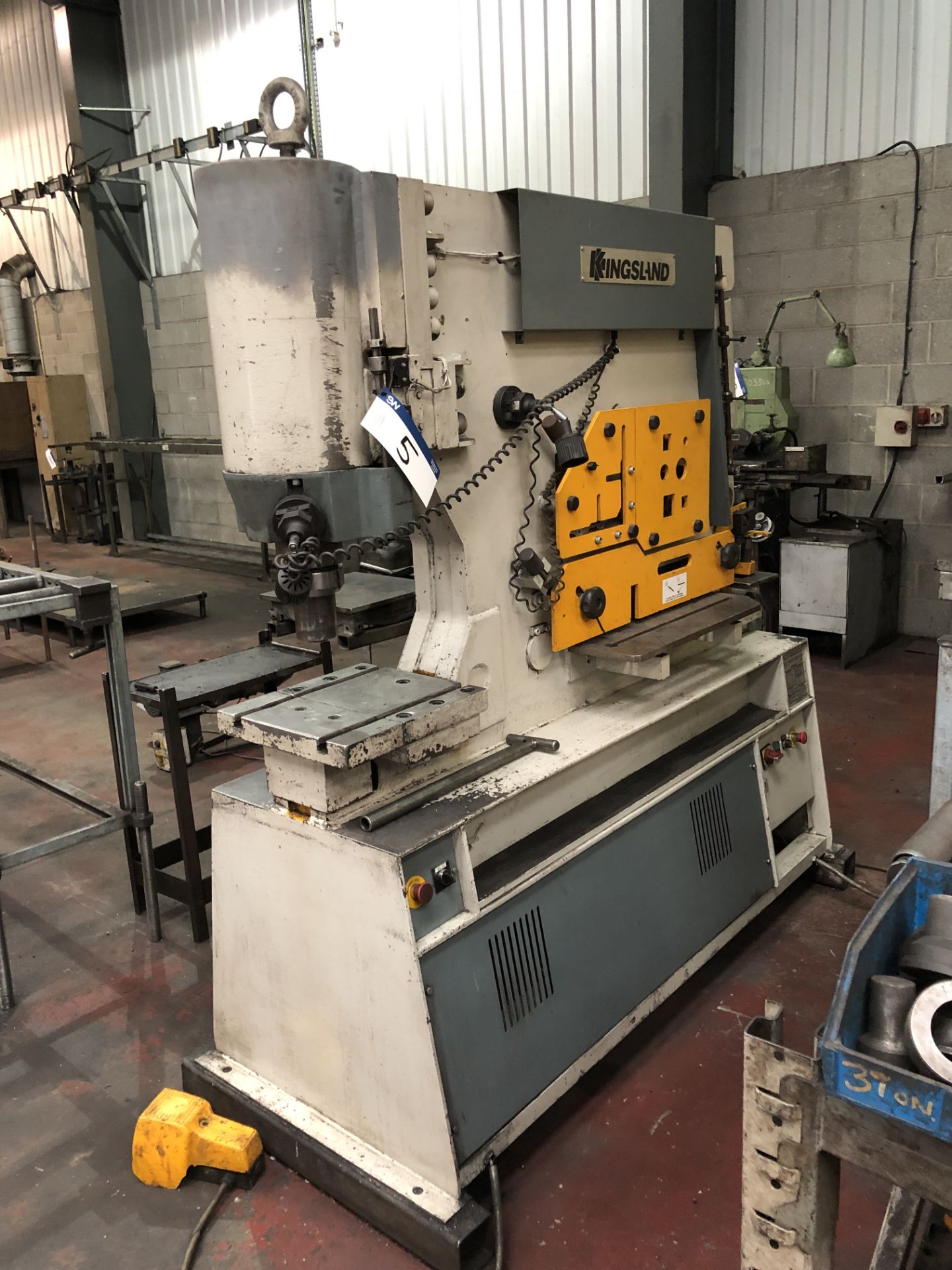 Kingsland Multi 125 Hydraulic Steelworker, Serial Number: 345303