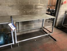 2 Steel Workbenches