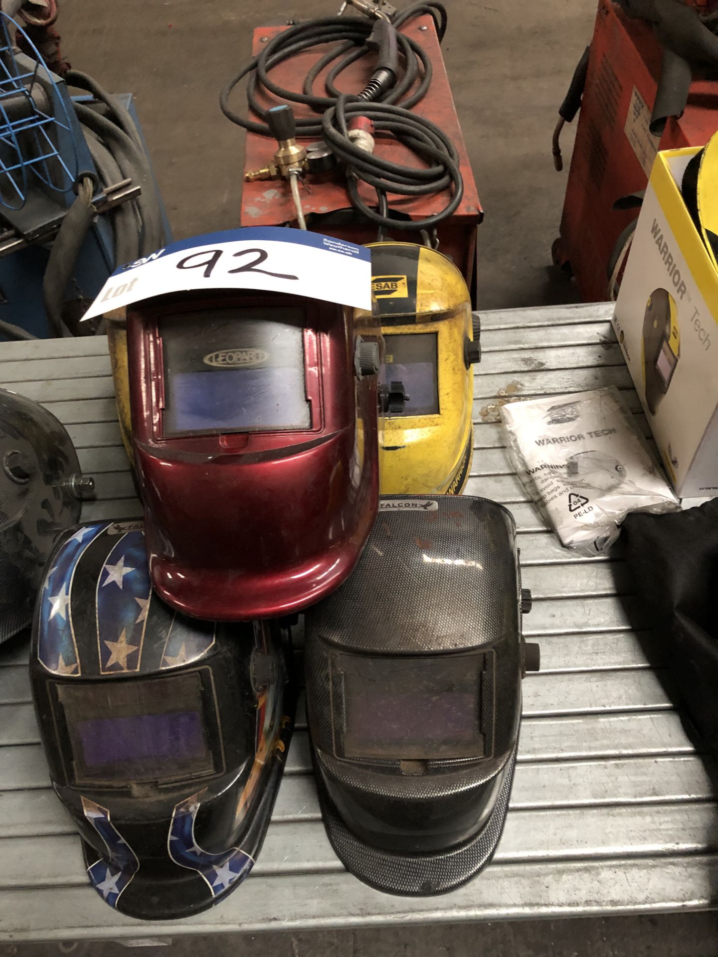 5 Various Welding Masks