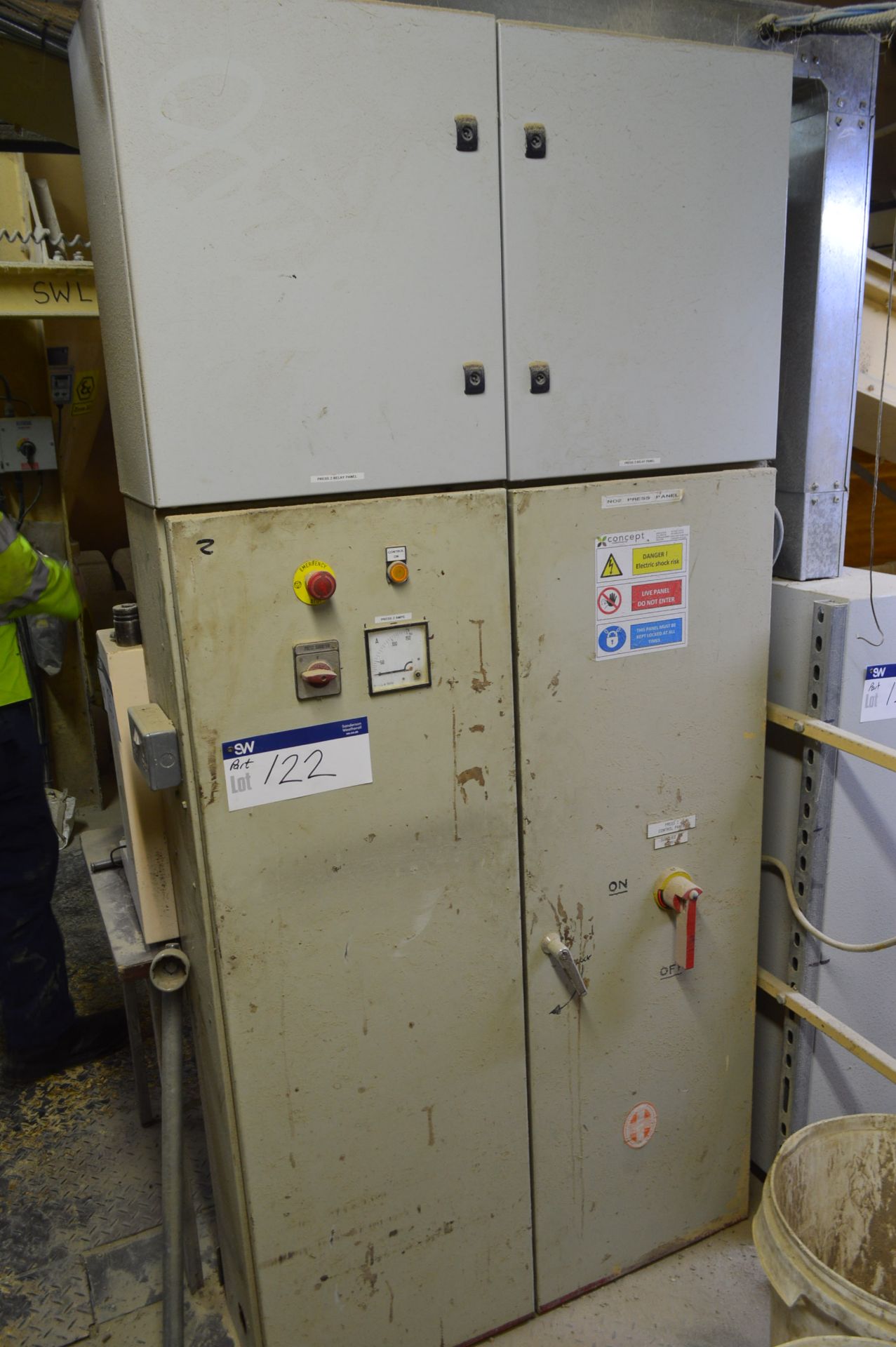 Simon Barron PALADIN 600B-170 PELLETING PRESS, Jill, with die as fitted, two Echtop 75kW electric - Image 6 of 6