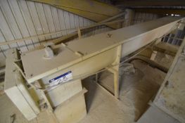 Guttridge 350mm dia. Screw Conveyor, serial no. 242155, year of manufacture 03/01, approx. 18m