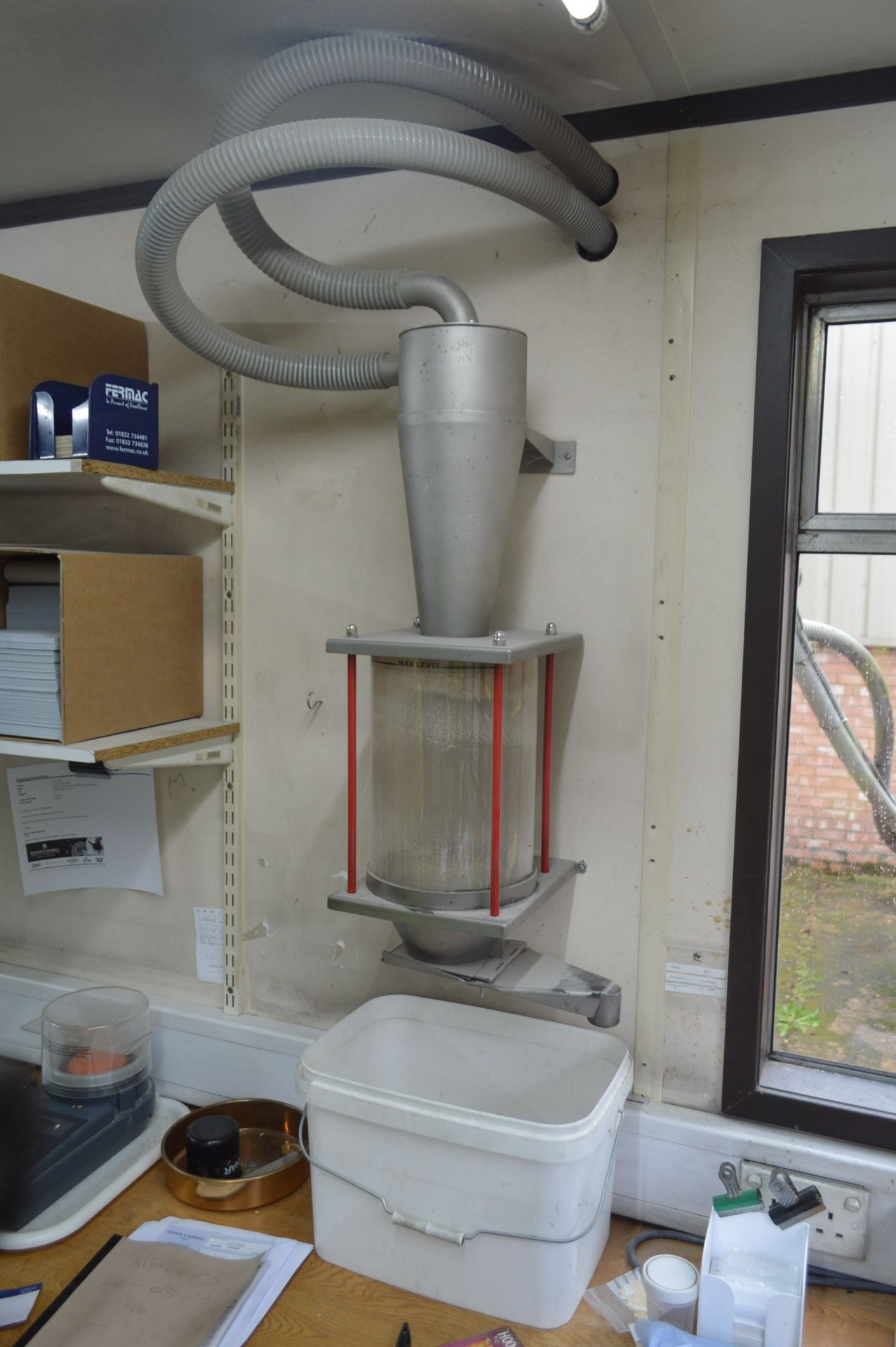 Samplex CS90 GRAIN SAMPLER, with cyclone receiver, collection point, pump unit and remote control - Bild 3 aus 3