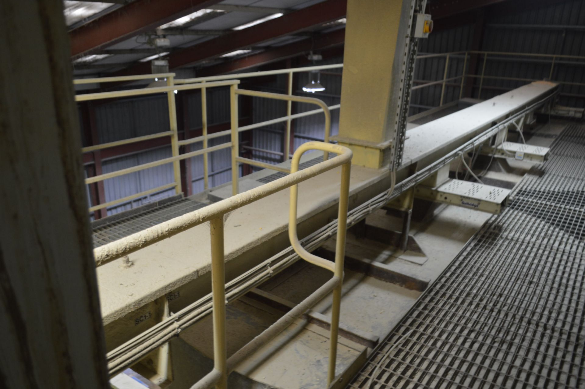 Guttridge 300mm dia. Screw Conveyor, serial no. 216534 SCI, year of manufacture 1996, approx. 2m