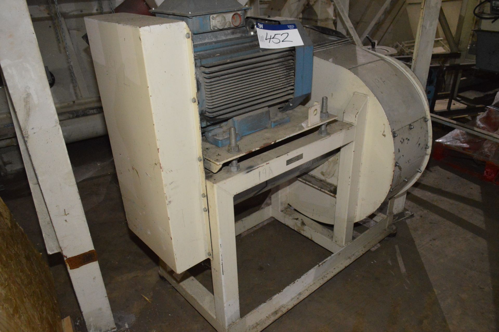 Sprout-Matador DAT500-45/R Centrifugal Fan, serial no. 79302, year of manufacture 2002, with 37kW - Bild 2 aus 3