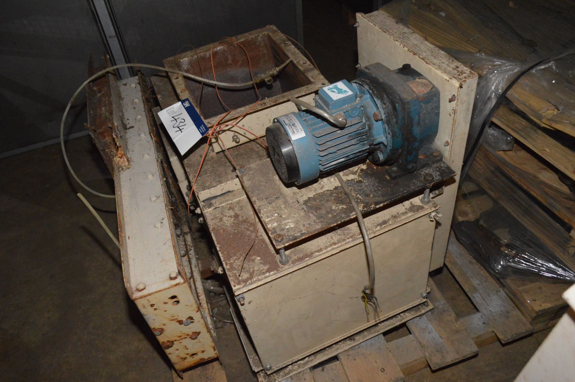 TA Shore Tascol Belt Feed Unit, with geared electric motor drive, and with electro/ pneumatic - Image 2 of 2