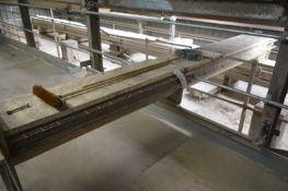 Guttridge 300mm SCREW CONVEYOR, serial no. 0570616-1-1 C1, year of manufacture 2011, approx. 5.5m