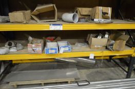 Assorted Equipment, on three shelves of rack