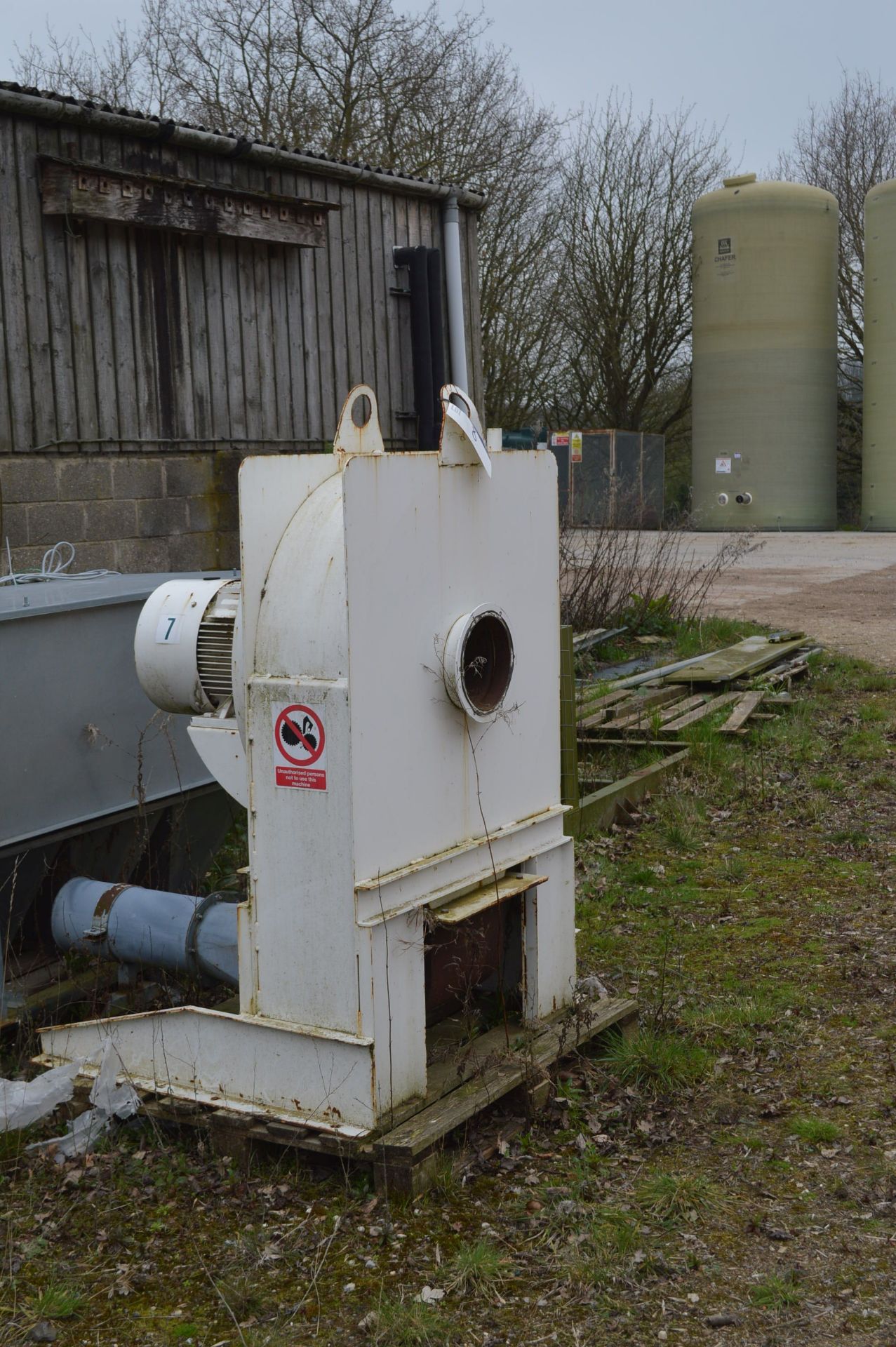 Neuhauser Furlinger M140 HAMMER MILL / Grinder, serial no. 4530, year of manufacture 2010, with - Image 2 of 7