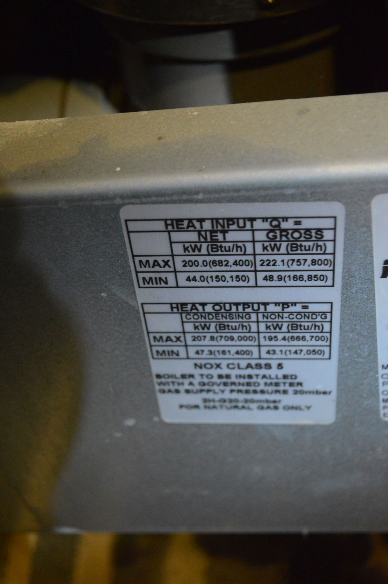 Ideal IMAX XTRA F200 FLOOR STANDING CONDENSING GAS BOILER, (UNDERSTOOD TO BE UNUSED) - Image 3 of 4