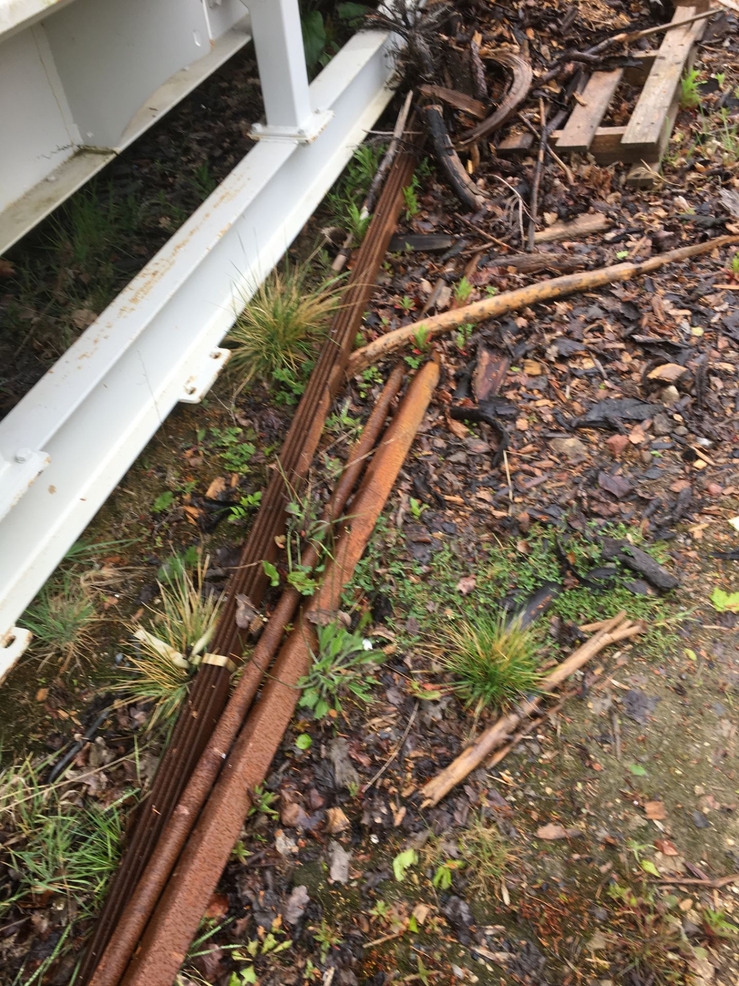 Steel Angle & Tube as set out in yard (near lot 2)