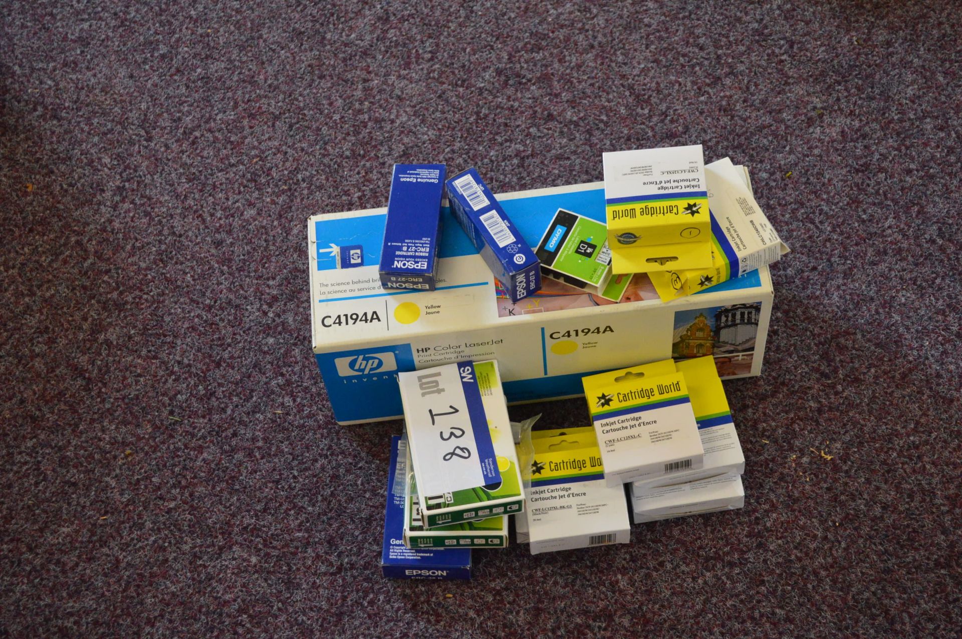 Assorted Printer Cartridges, as set out