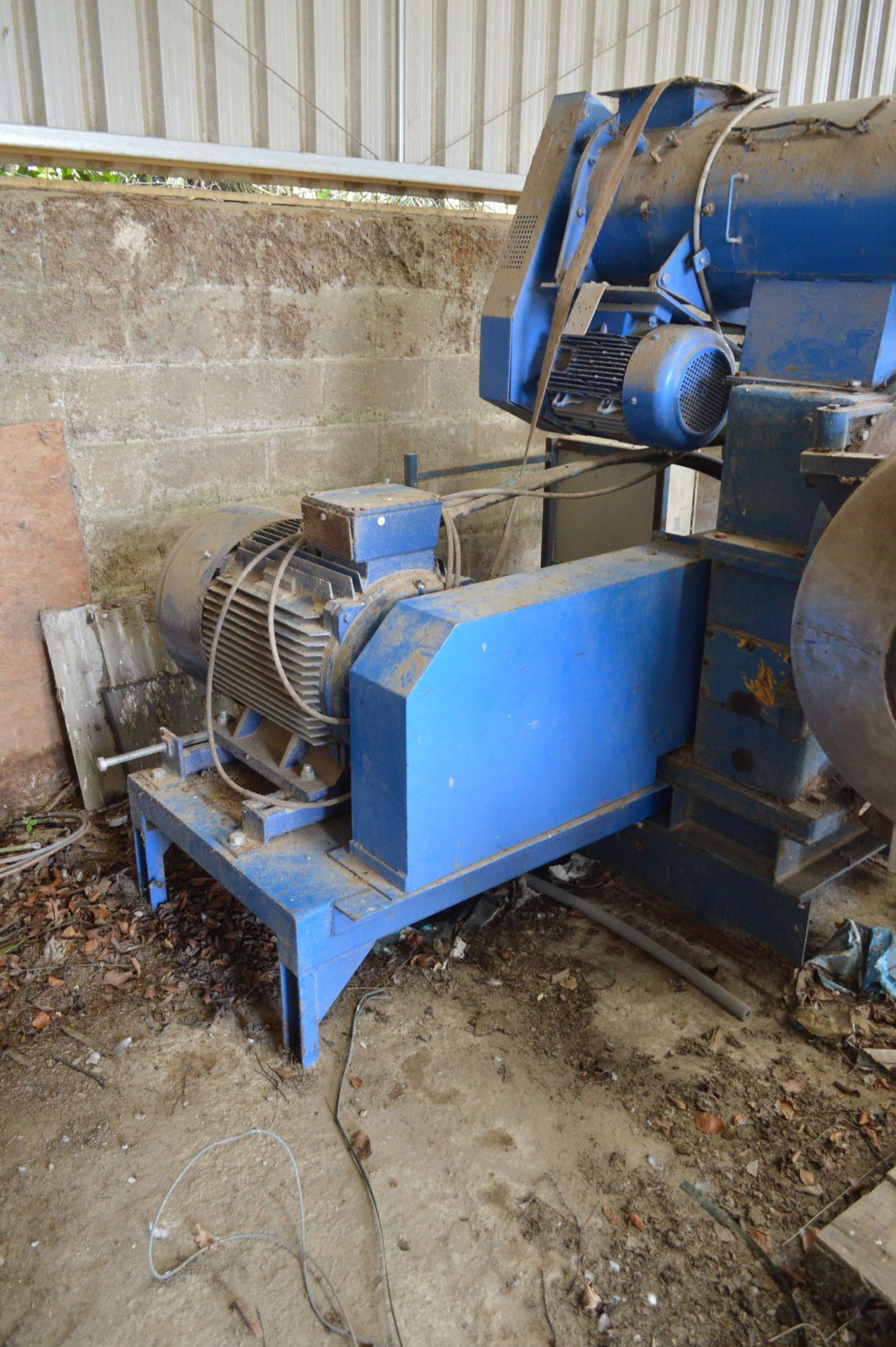 PELLETING PRESS (understood to be R Sizer Orbit), with electric motor drive, CC95/185 stainless - Bild 2 aus 9