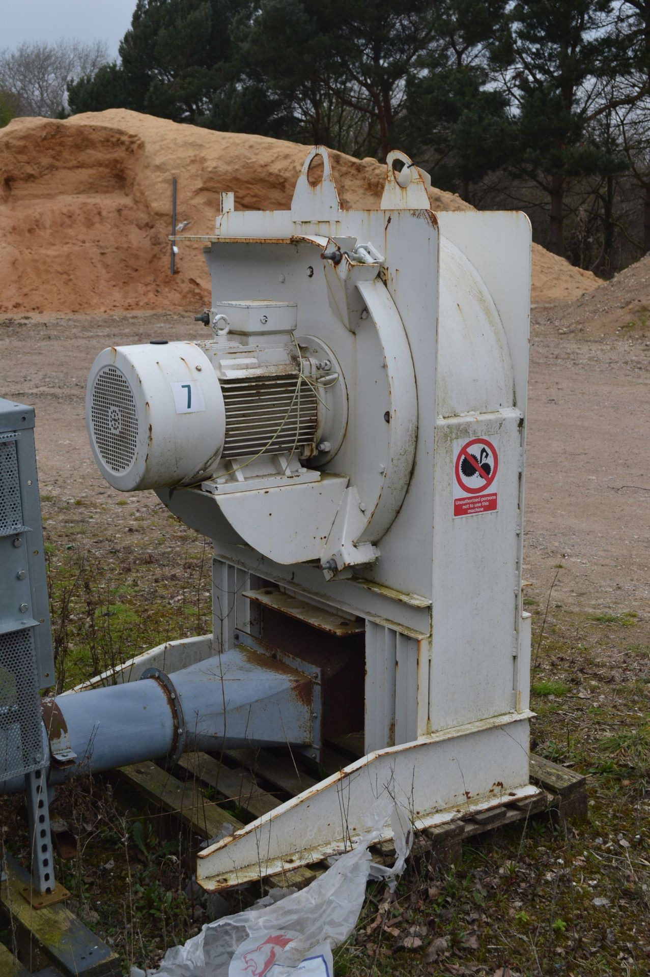 Neuhauser Furlinger M140 HAMMER MILL / Grinder, serial no. 4530, year of manufacture 2010, with - Image 3 of 7