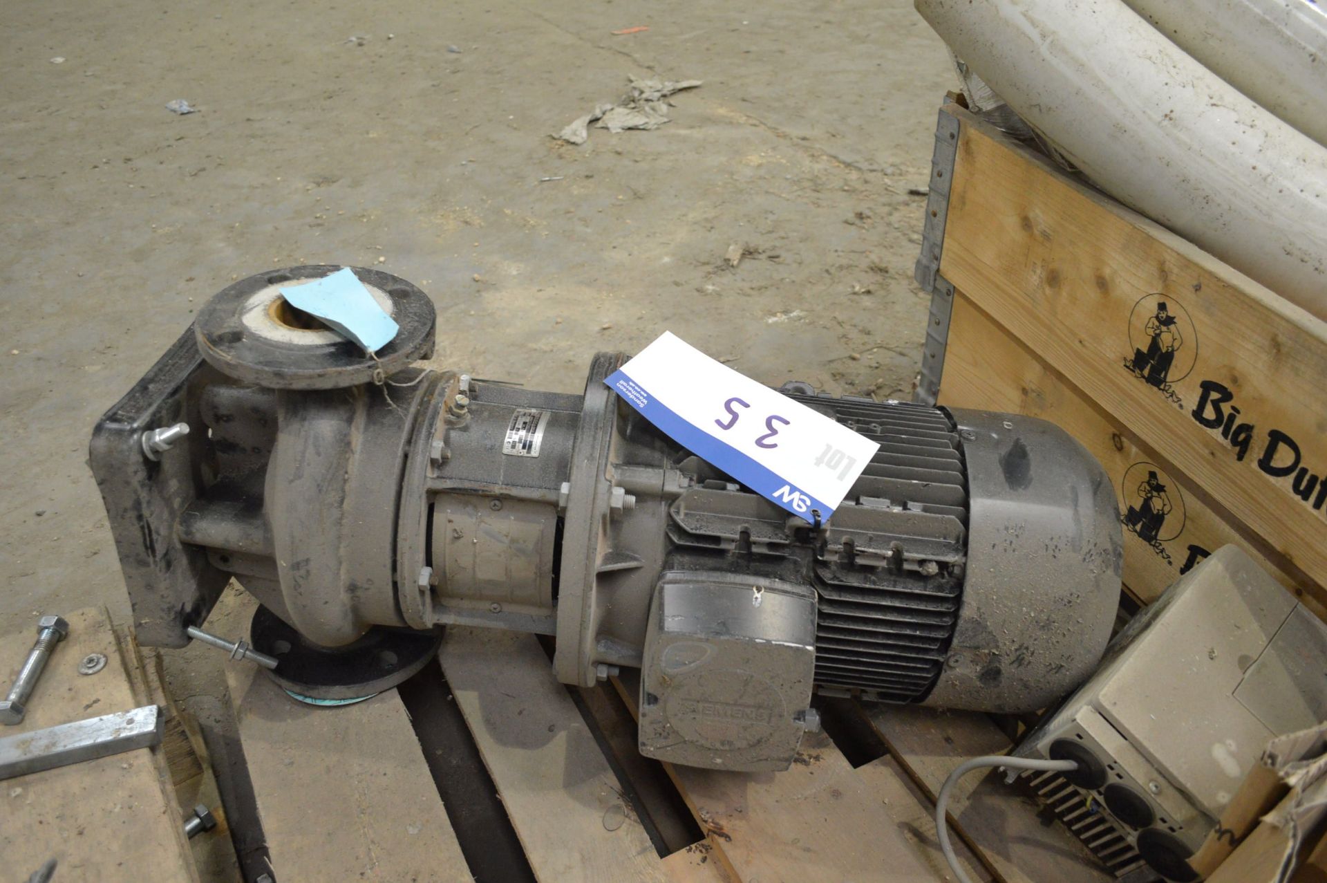 Grundfos TP.66-410/2 A-F-A-BAQE Pump, model A96087505P215100002, 57.2m³/h, with electric motor - Bild 3 aus 4