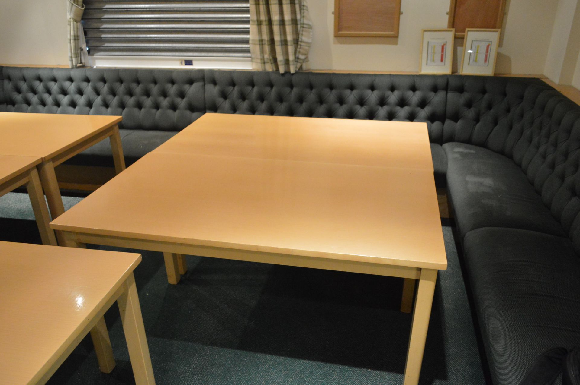 Five Tables, each 1.4m x 760mm - Image 2 of 4
