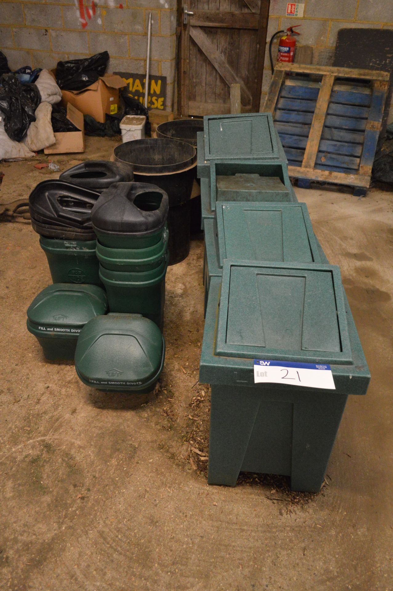 Assorted Waste Bins, as set out