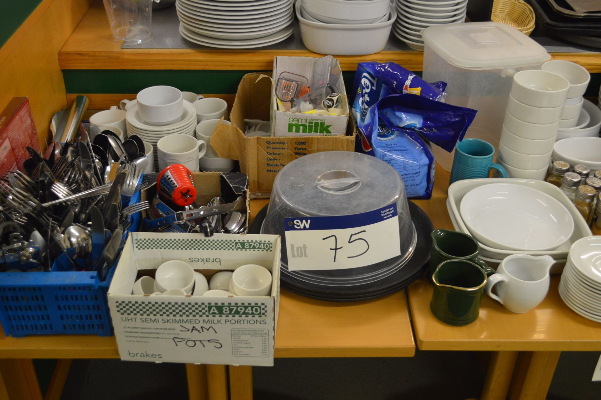Assorted Crockery and Cooking Utensils, as set out - Image 2 of 7