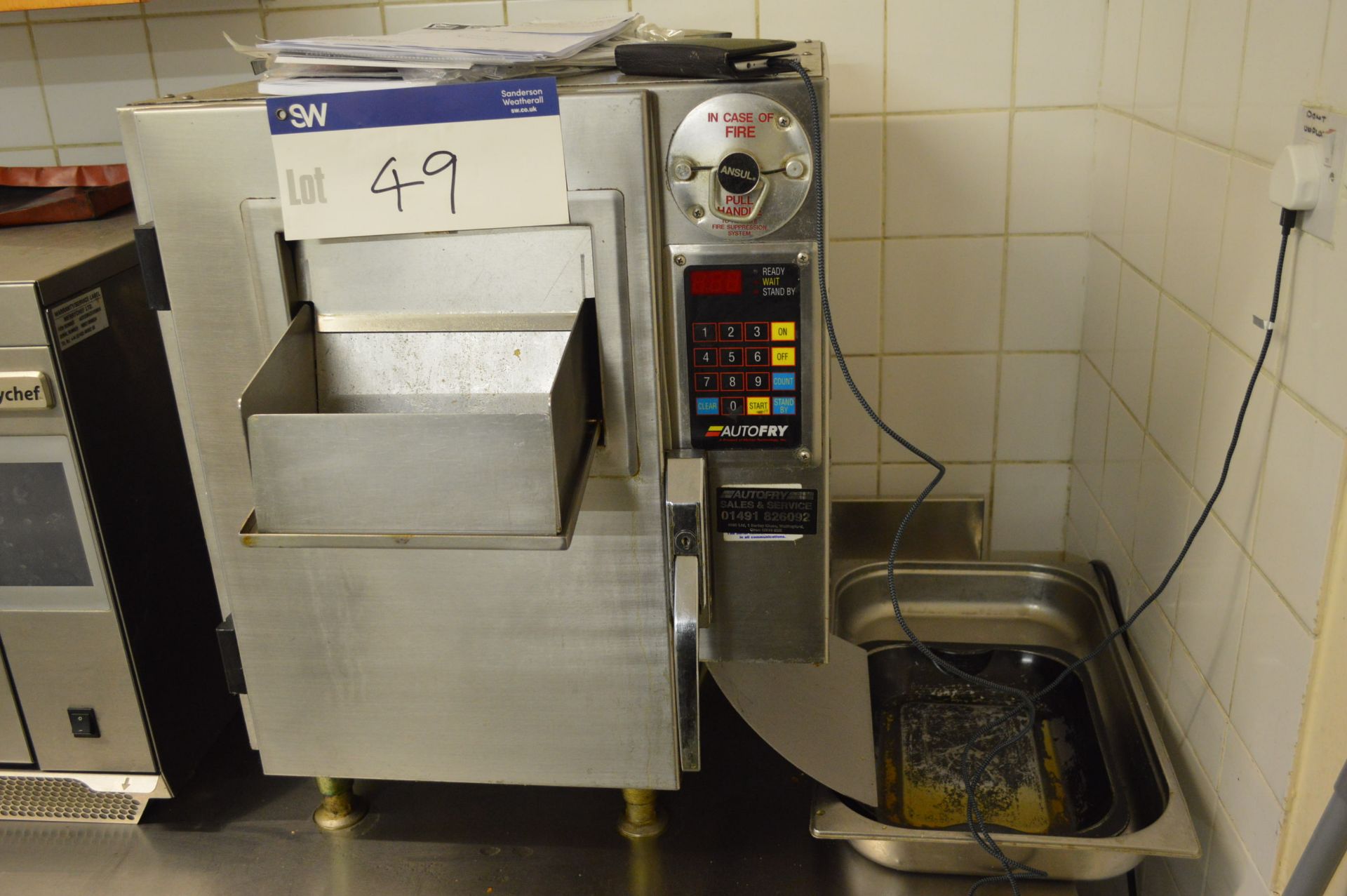Autofry Electric Auto Fryer, serial no. 3077-5, 23 - Image 2 of 2