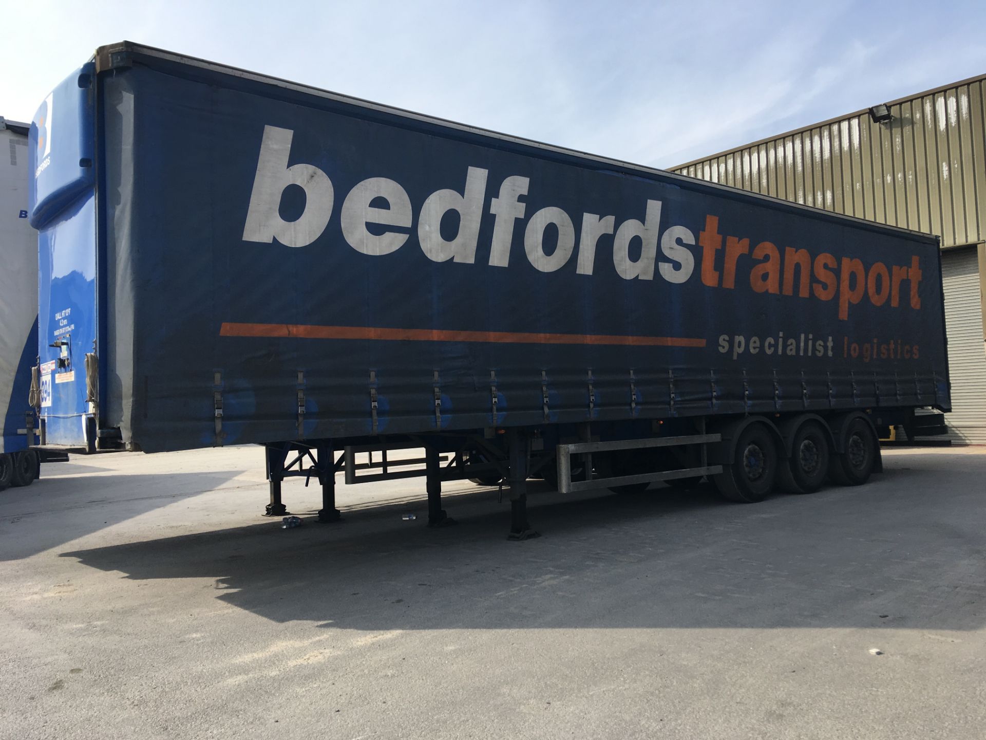 M & G Trailers 13.6m Tri-Axle Curtainside Single Deck Semi-Trailer, chassis no. 35702, ID no. - Bild 6 aus 11