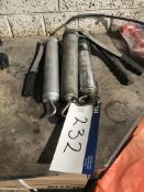 Three Grease Guns, as set out on bench (lot located at Bedfords Limited (In Administration),