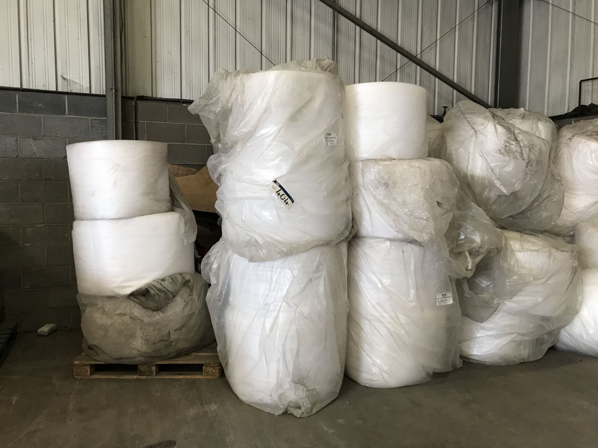 Large Quantity of Bubble Wrap Rolls, as set out in corner (lot located at Bedfords Limited (In