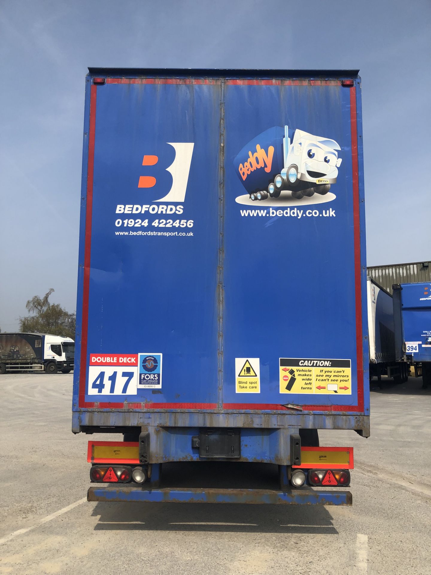 SDC 13.6m Tri-Axle Curtainside Double Deck Semi-Trailer, chassis no. 113830, ID no. C319144, year of - Bild 4 aus 13