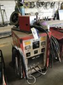 NBC 400 Mig Welder Set, with Tecarc F2G twin roll wire feed unit, two Binzel mig torches and welding