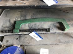 Large G Clamp (lot located at Bedfords Limited (In Administration), Pheasant Drive, Birstall,