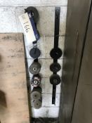 Assorted Grinding Discs, with two stands (lot located at Bedfords Limited (In Administration),