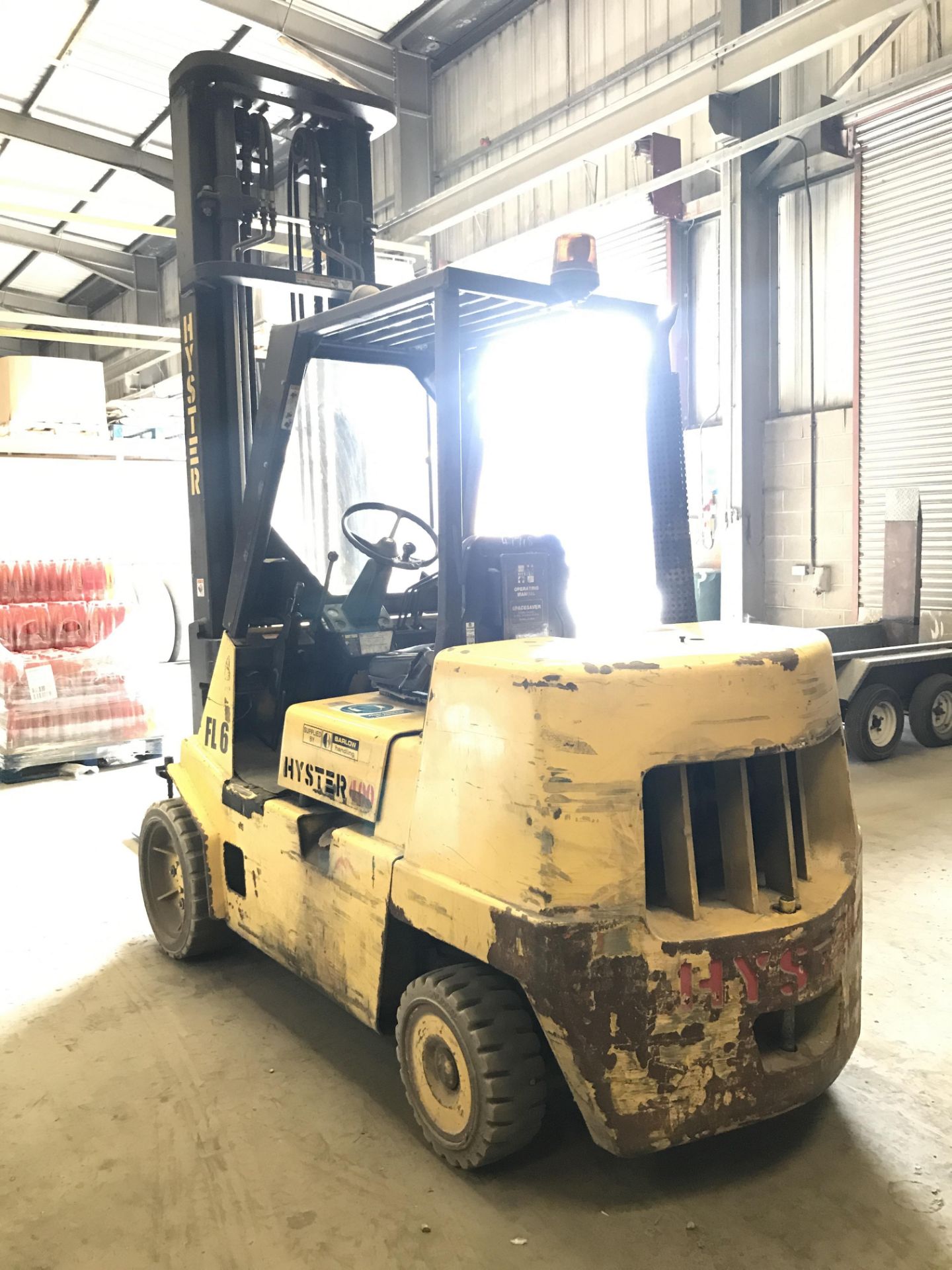Hyster S4.00XL FL6 DIESEL FORK LIFT TRUCK, serial no. D004D03589U, year of manufacture 1997, - Image 4 of 9