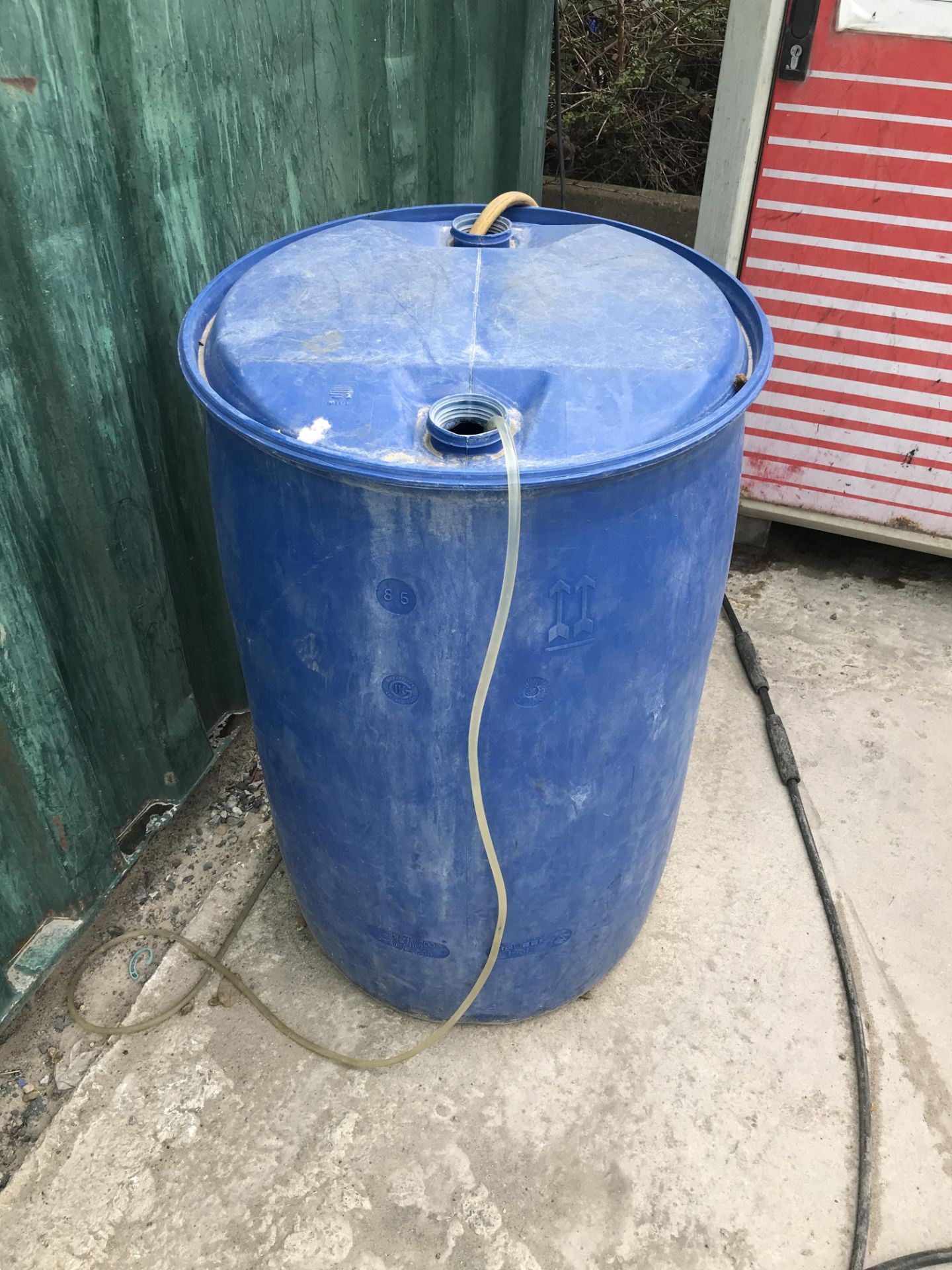 Ehrle HSC Power Wash, with sprayer, steel IBC, plastic spillage tank (contents of spillage tank - Image 4 of 6