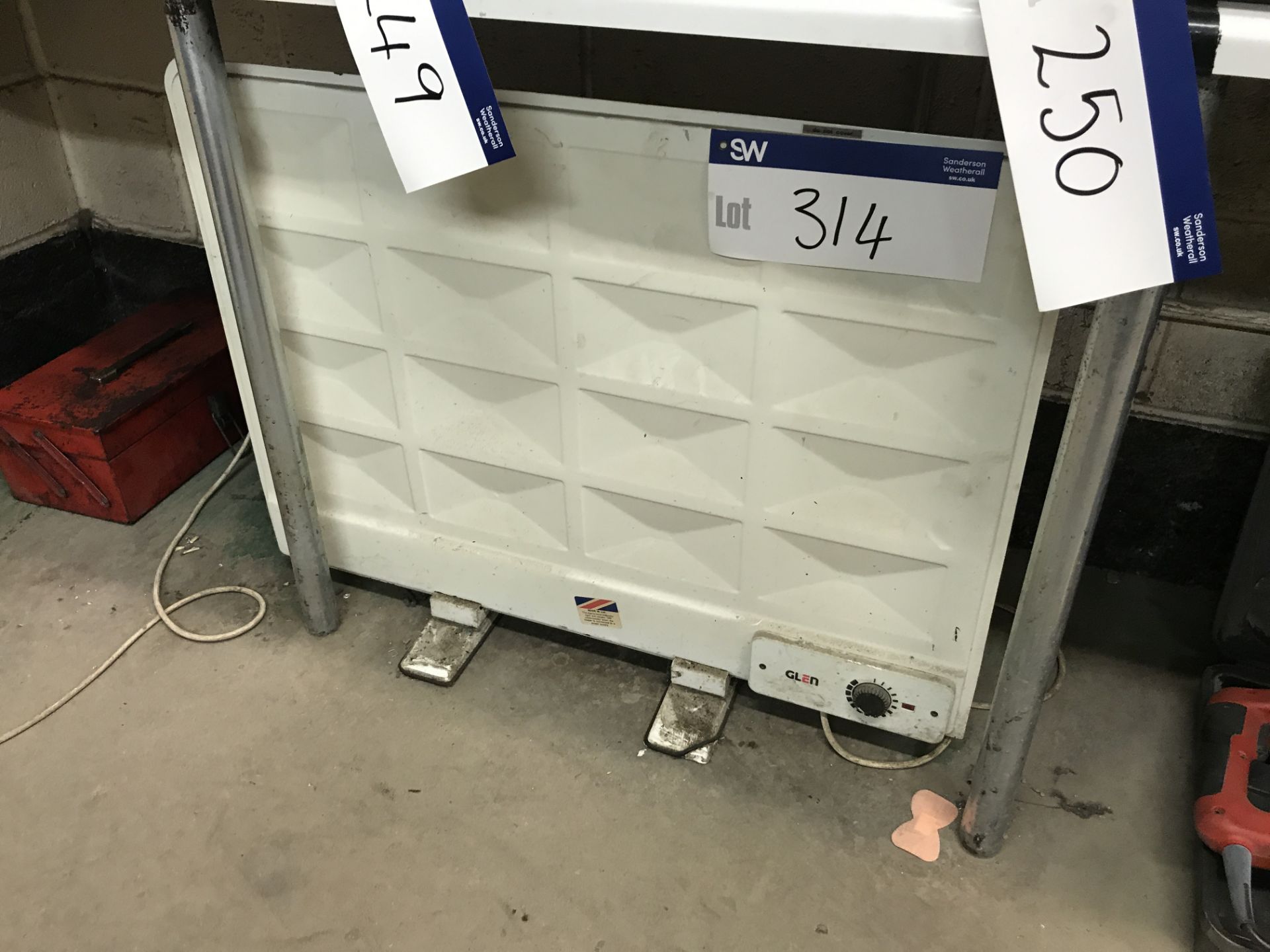 Two Electric Heaters, 240V (lot located at Bedfords Limited (In Administration), Pheasant Drive,