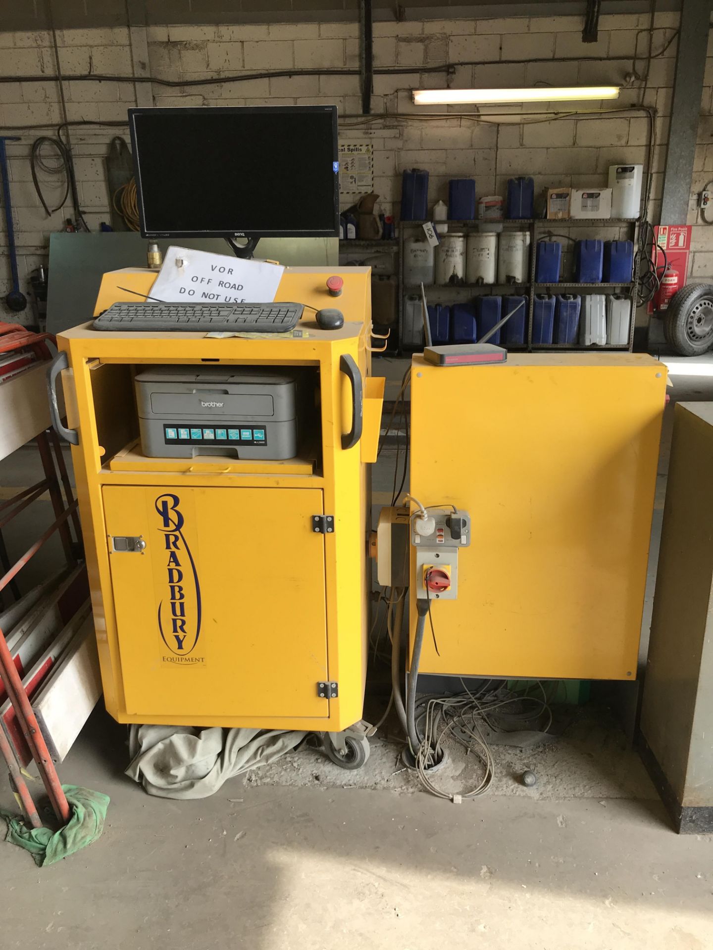 Gemco ROLLING ROAD BRAKE TESTER, year of manufacture 2014, rolls approx. 1.15m long, 3.5m long - Bild 4 aus 4