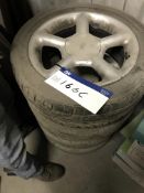 Four Ford 205/50 R16 87V Alloy Wheels (lot located at Bedfords Limited (In Administration), Pheasant