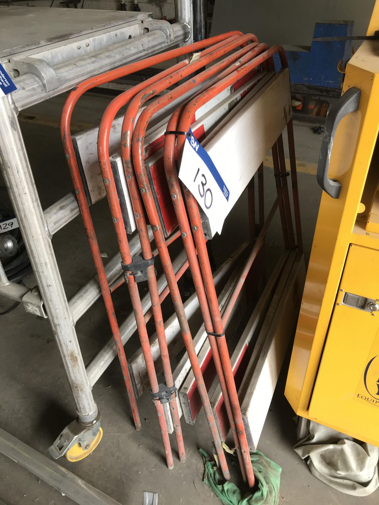 Six Safety Barriers (lot located at Bedfords Limited (In Administration), Pheasant Drive,
