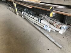 Curtainside Trailer Poles, as set out under rack (lot located at Bedfords Limited (In