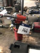 Pneumatic Rivet Gun, with carry case (lot located at Bedfords Limited (In Administration),