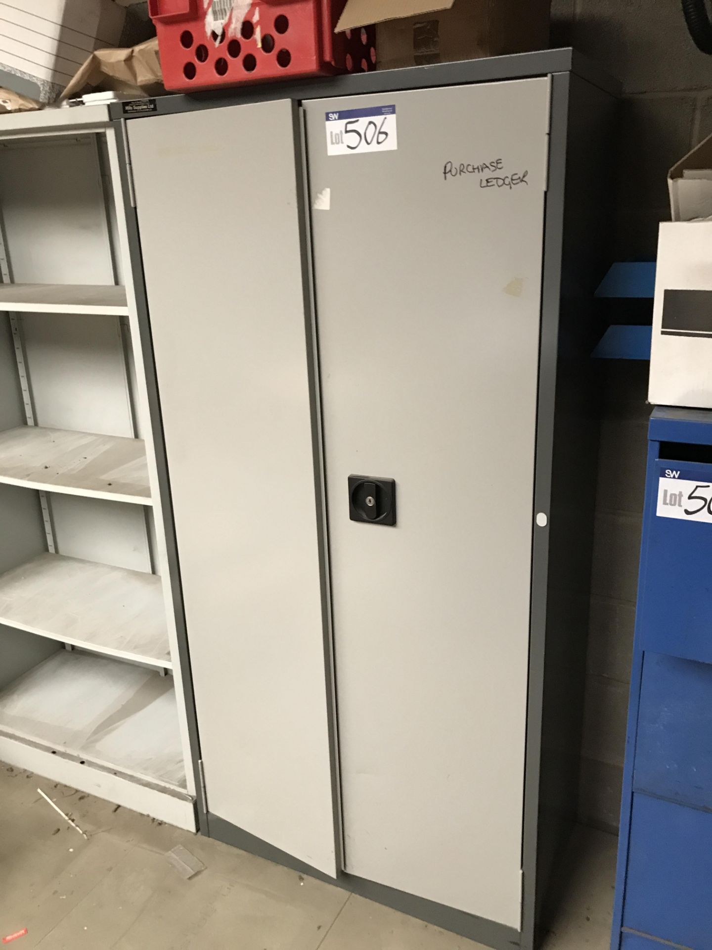 Seven Double Door Steel Cabinets (lot located at Bedfords Limited (In Administration), Pheasant - Bild 3 aus 3