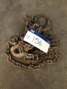 Two Leg Lifting Chains (lot located at Bedfords Limited (In Administration), Pheasant Drive,