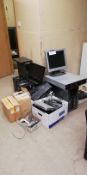 Quantity of Stored IT Equipment, as set out, including vase units, monitors, keyboards and