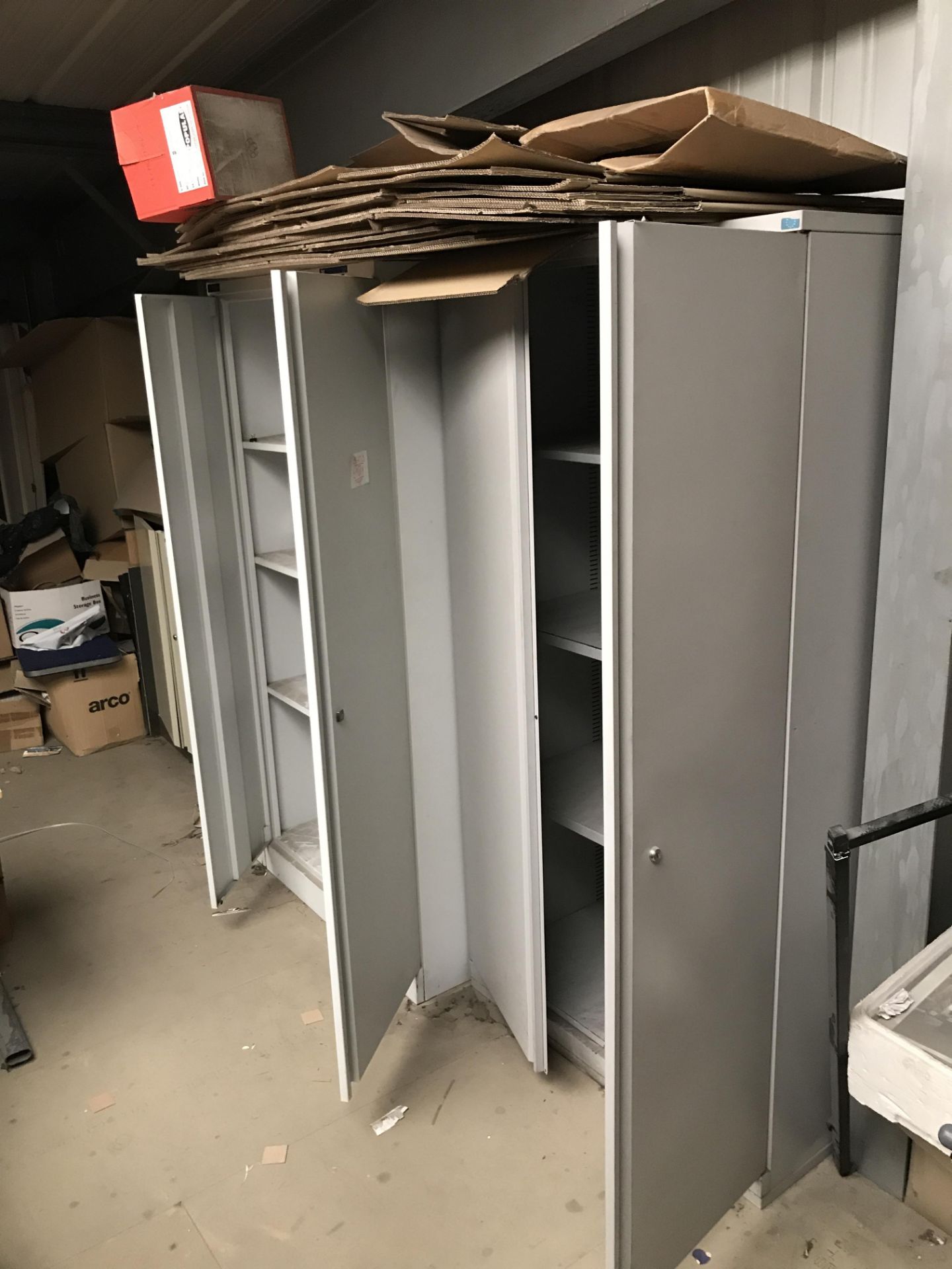 Five Double Door Steel Cabinets (lot located at Bedfords Limited (In Administration), Pheasant - Image 2 of 2
