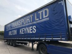 Montracon 13.6m Tri-Axle Curtainside Single Deck Semi-Trailer, chassis no. SMRC3AXXXDN106520, ID no.