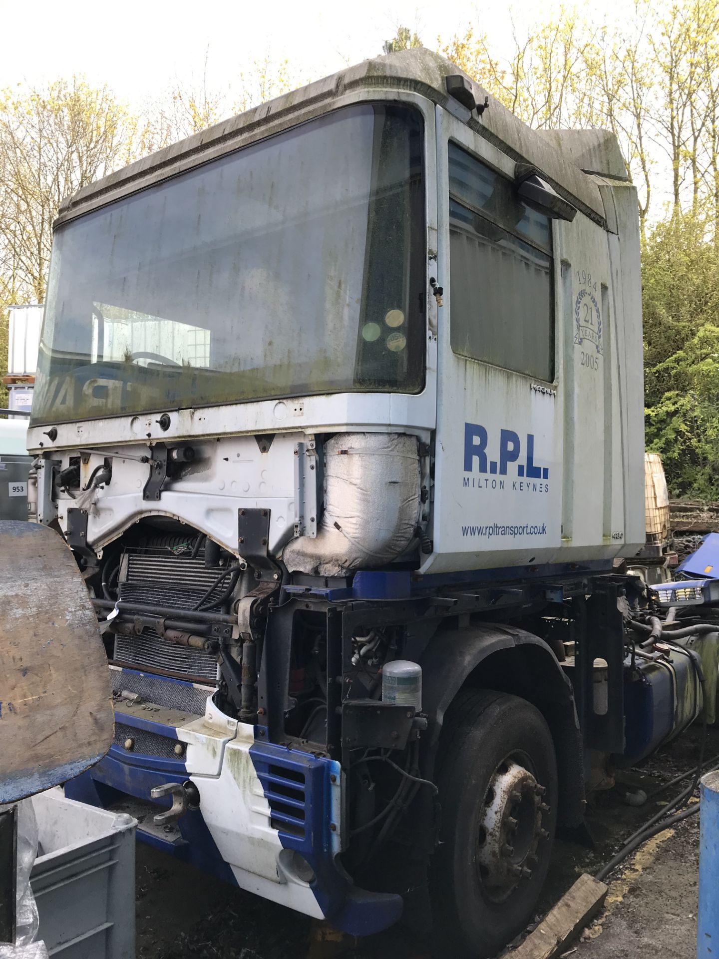 Renault Magnum 480 6X2 Tractor Unit, registration no. KU55 XNJ, date first registered 01/12/2005 ( - Image 2 of 5