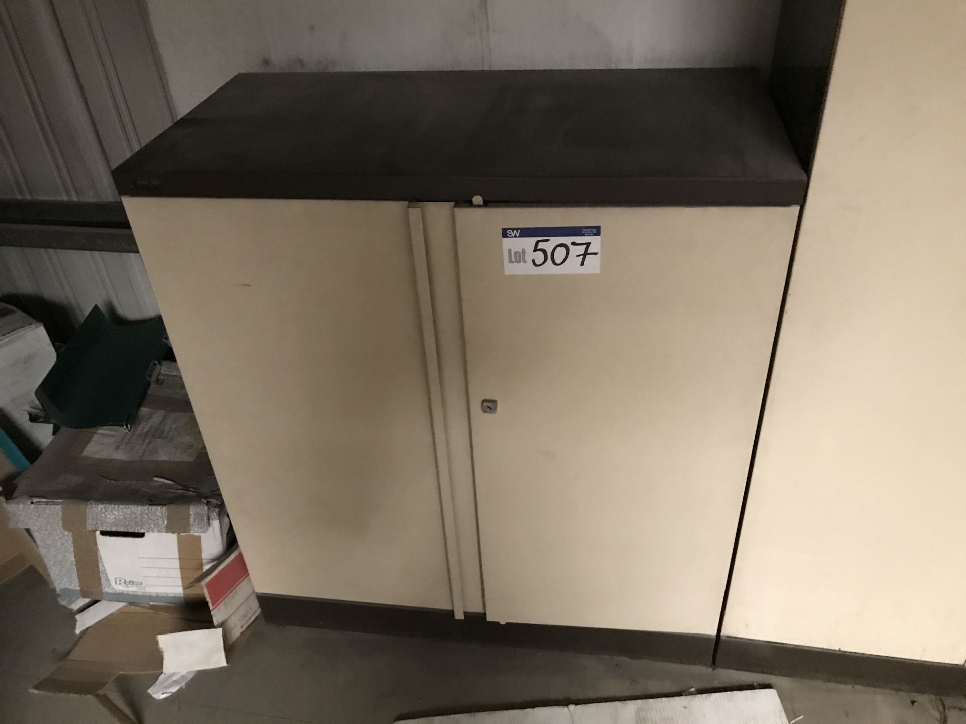 Two Double Door Steel Cabinets (lot located at Bedfords Limited (In Administration), Pheasant Drive,