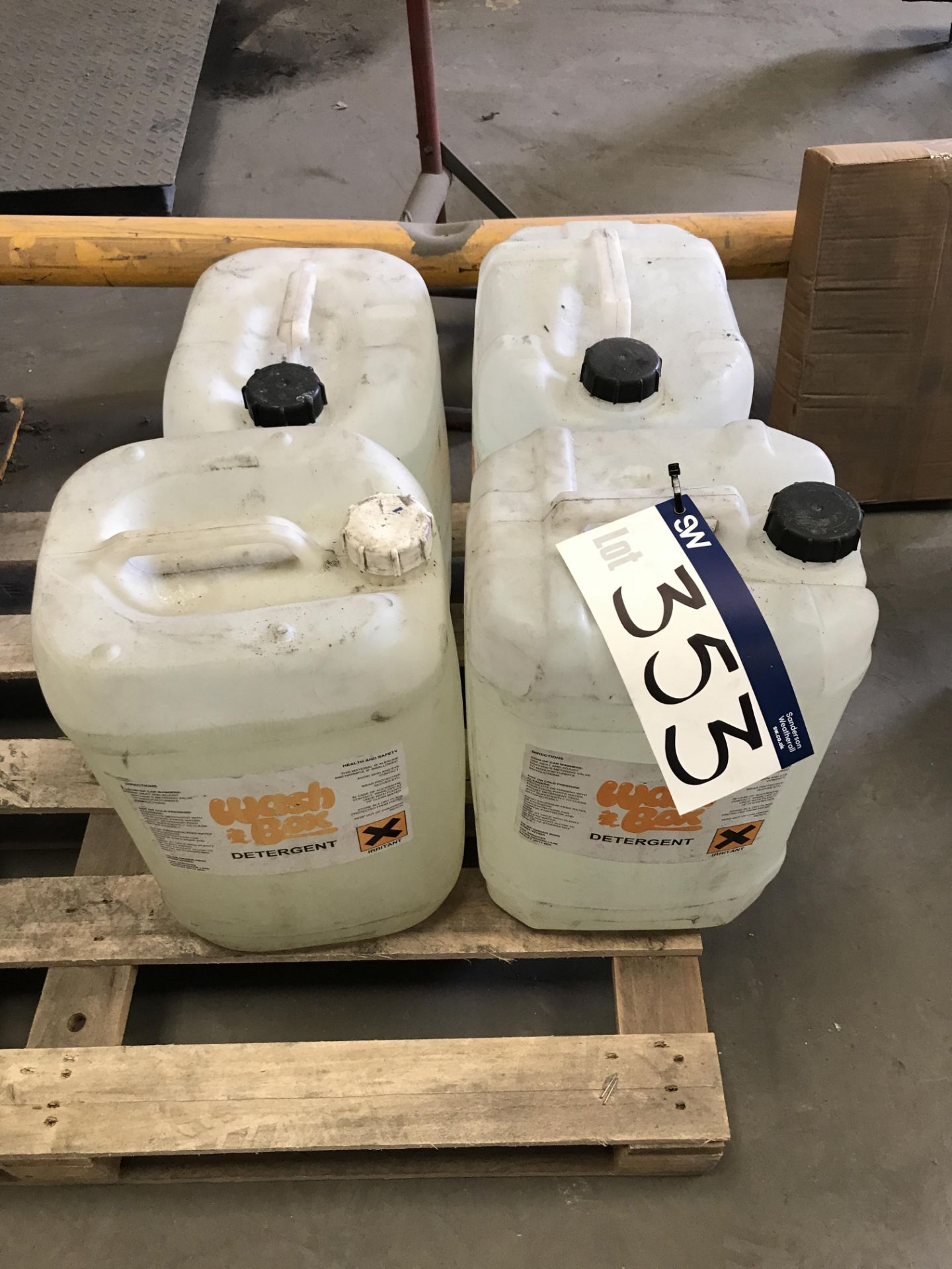 Four Tubs of Detergent, on pallet (lot located at Bedfords Limited (In Administration), Pheasant