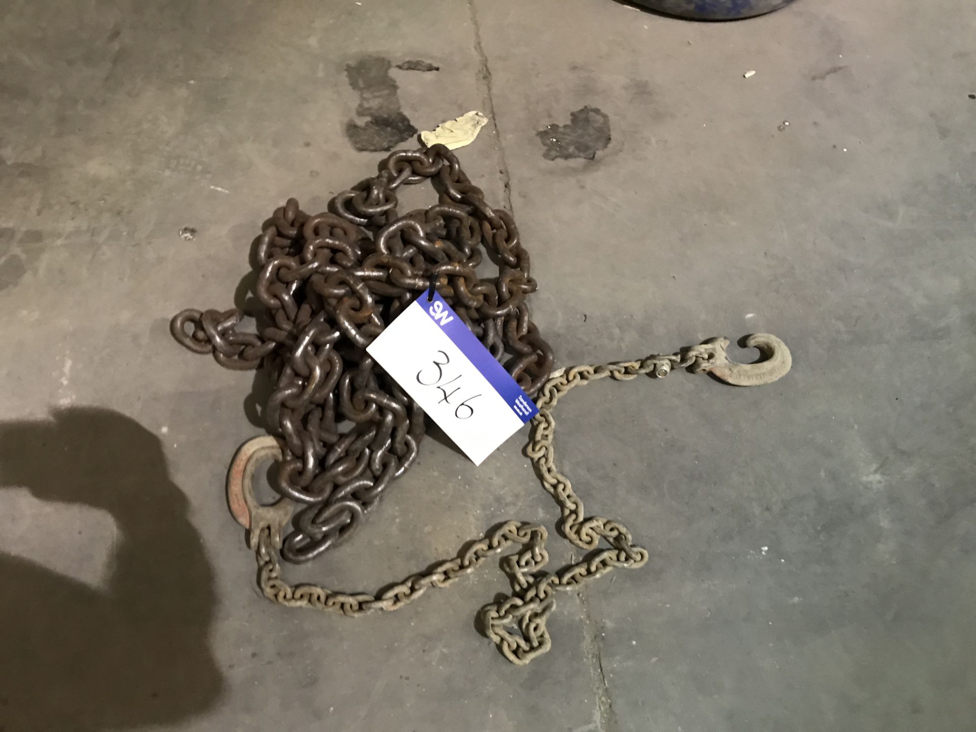 Single Leg Chain & Quantity of Chains (lot located at Bedfords Limited (In Administration), Pheasant