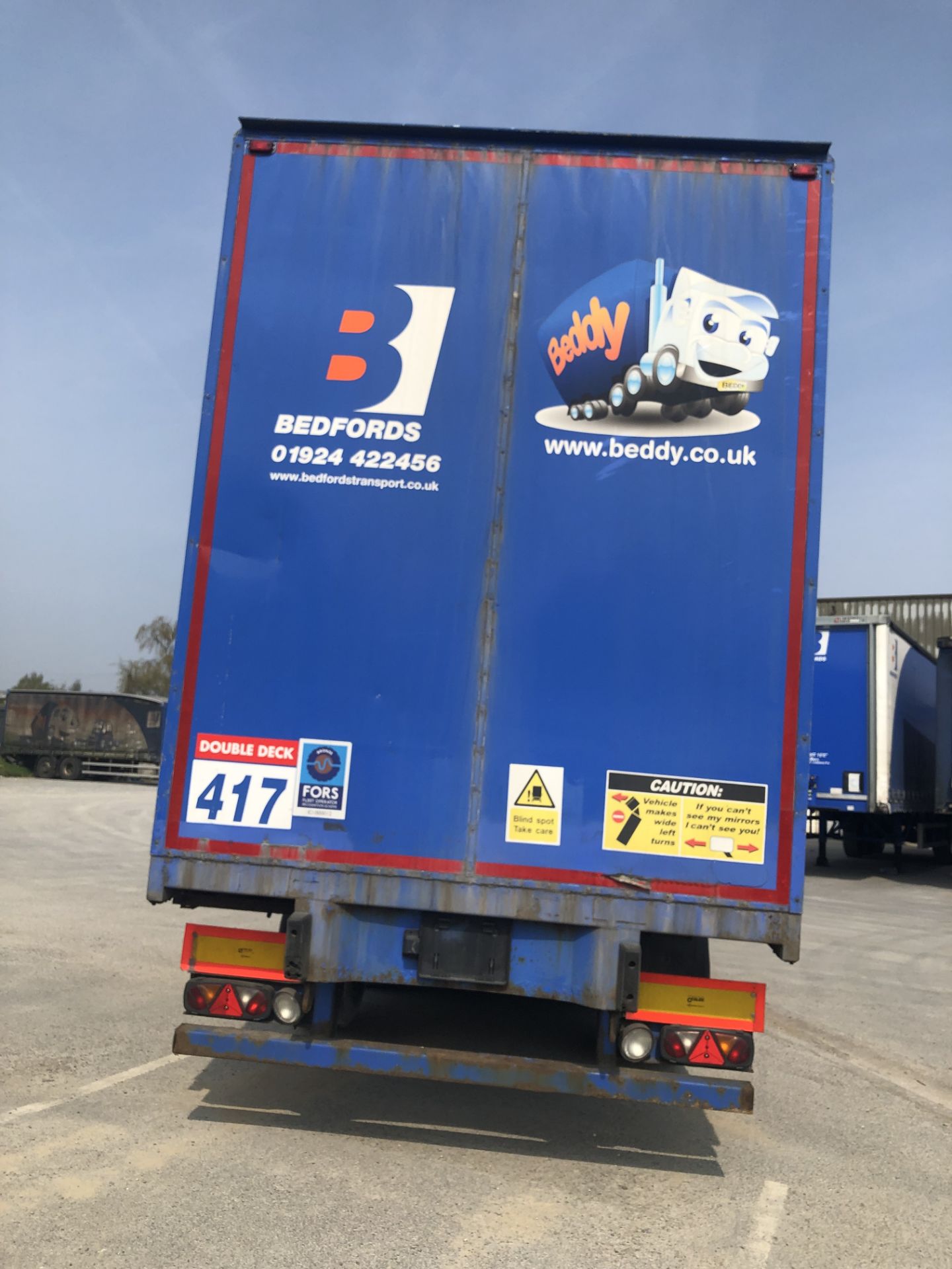 SDC 13.6m Tri-Axle Curtainside Double Deck Semi-Trailer, chassis no. 113830, ID no. C319144, year of - Bild 3 aus 13