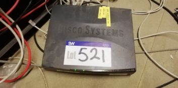 Cisco 1921 Integrated Router, with Cisco 800 Router (lot located at Bedfords Limited (In