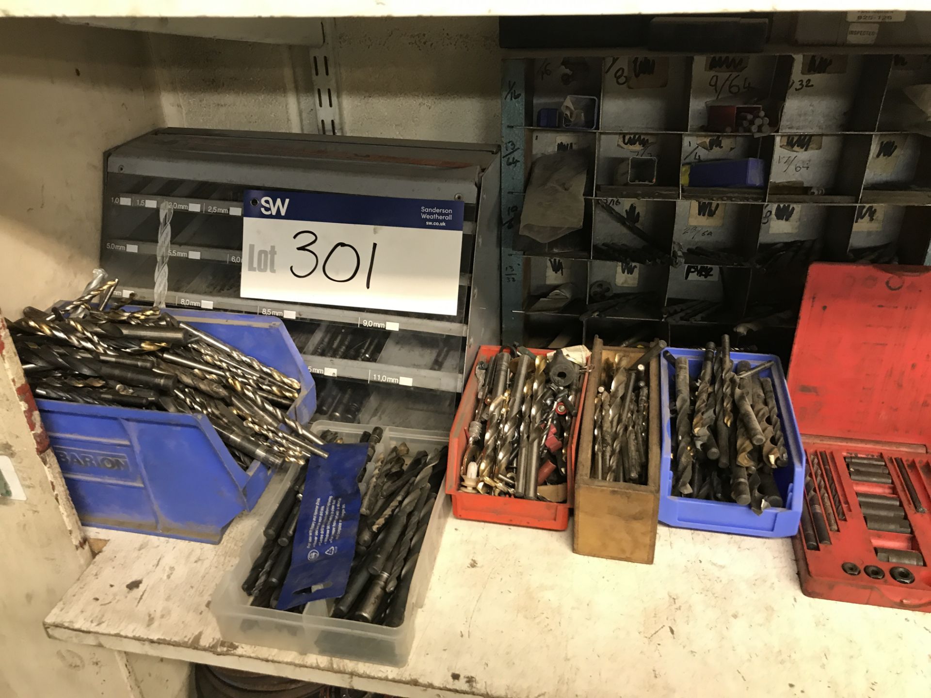 Assorted Drill Attachments, as set out on one tier (lot located at Bedfords Limited (In - Image 2 of 2